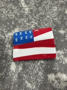 Coton Colors Red White and Blue Flag